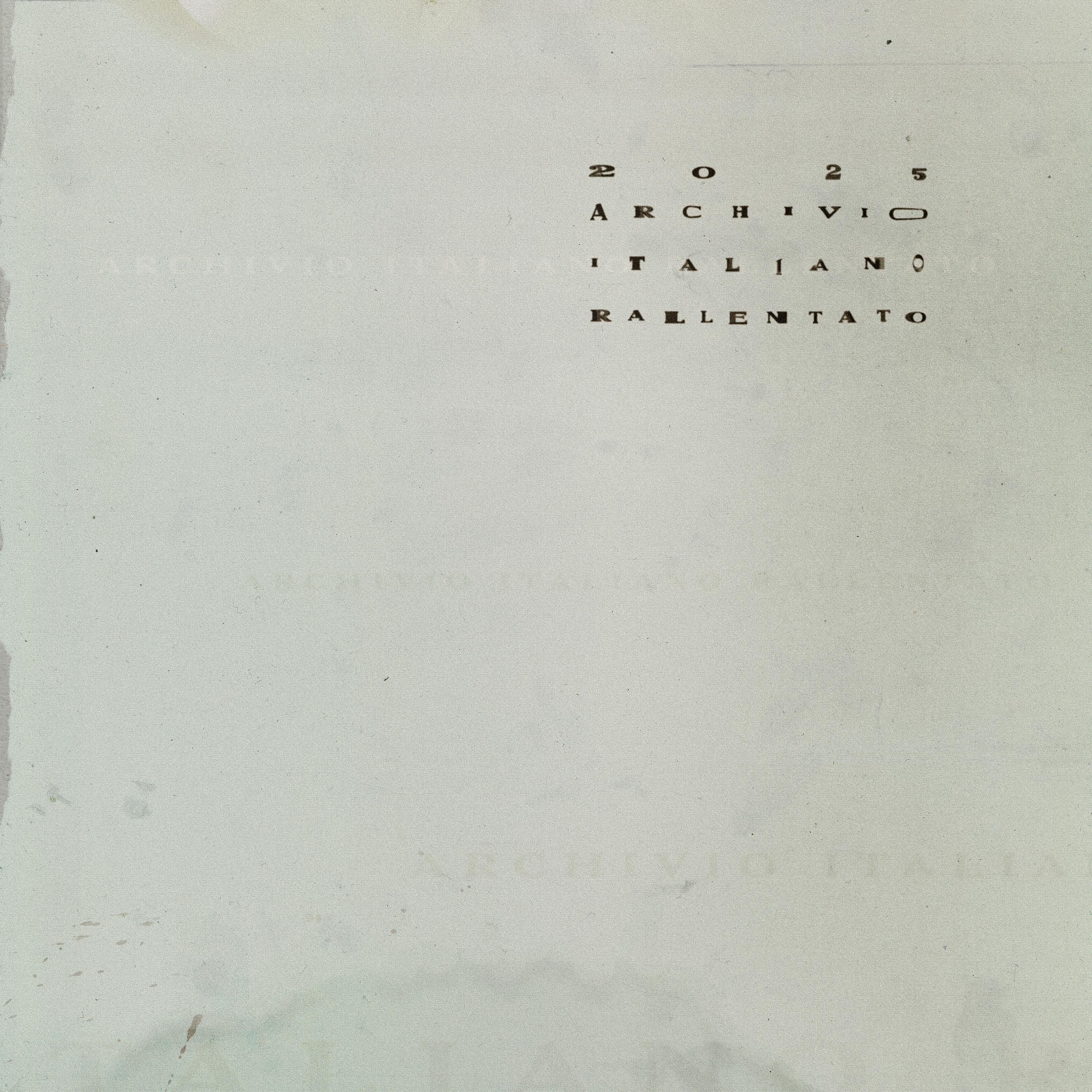 ARCHIVIO ITALIANO RALLENTATO — SAM HABIB